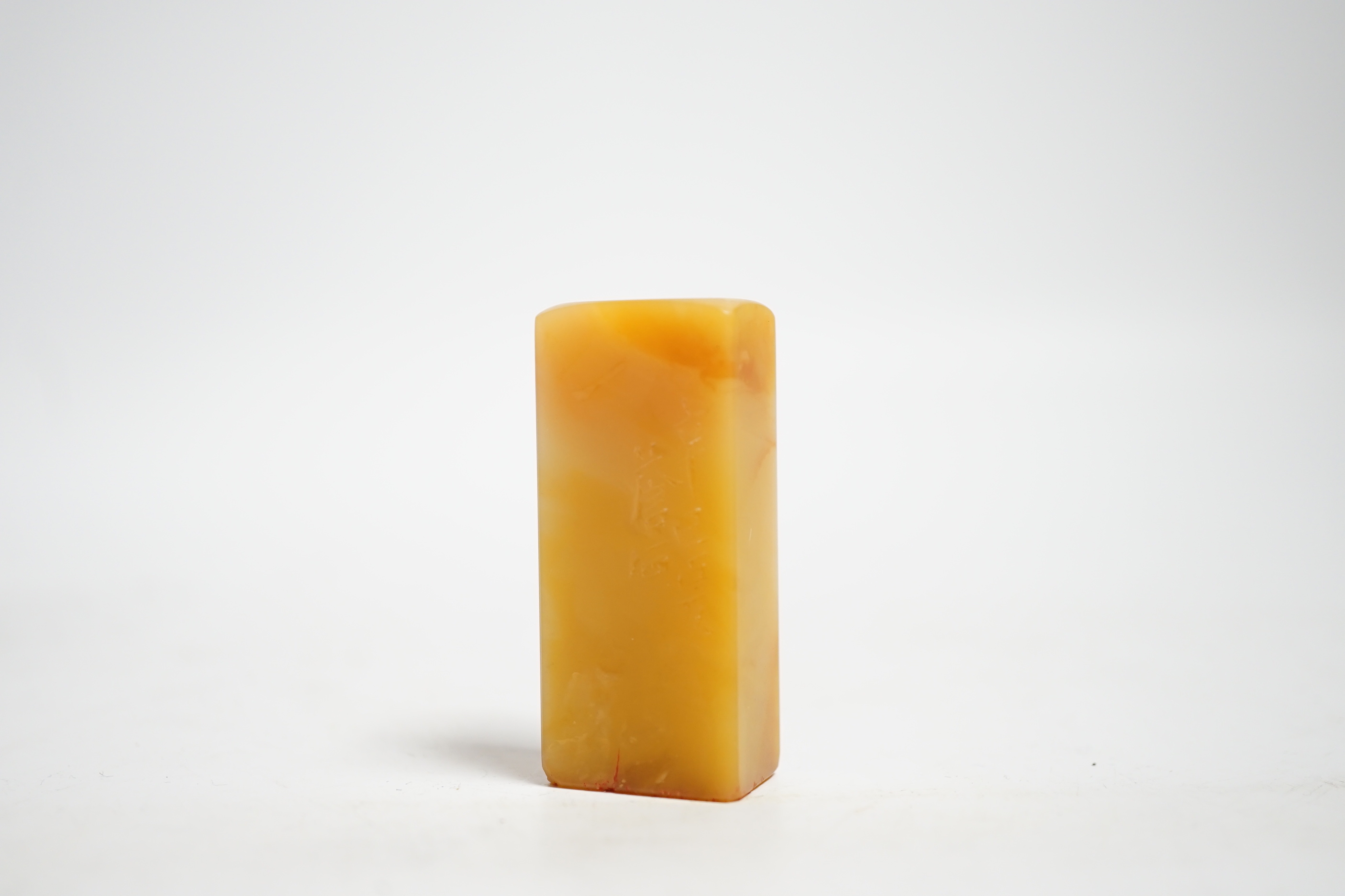 A Chinese seal, inscribed 'Cangshi' 1881, 4.5cm